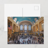 Groot centraal station / volledige kleur (NYC) Briefkaart (Voorkant / Achterkant)