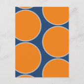 Groot Circles Abstract Design Briefkaart (Voorkant)