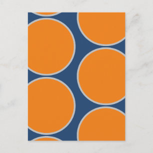Groot Circles Abstract Design Briefkaart