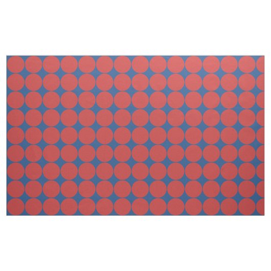 Groot cirkelpatroon stof (Yard (91,4 cm))