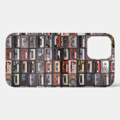 Groot collectie audiocassettes Case-Mate iPhone case (Achterkant (horizontaal))