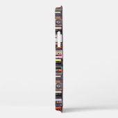 Groot collectie audiocassettes Case-Mate iPhone case (Achterkant / Rechts)