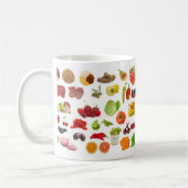 groot collectie groenten en fruit koffiemok (Links)