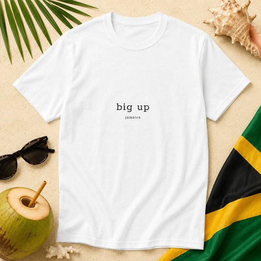 Groot compliment Jamaicaans Patois gezegde T-shirt