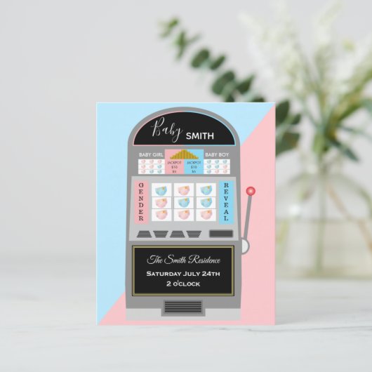 Groot computerspel budget sekse openbaring (Staand voorkant)