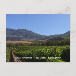 Groot Constantia - Kaapstad - Zuid-Afrika Briefkaart