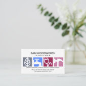 Groot Creative Modern Handyman Signage Logo Visitekaartje (Staand voorkant)
