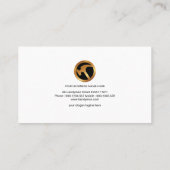 Groot Creative Modern Handyman Signage Logo Visitekaartje (Achterkant)