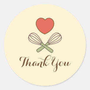 Groot dank u Custom Label Seal voor bakken