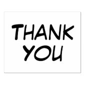 Groot dank u rubberstempel (Afrduk)
