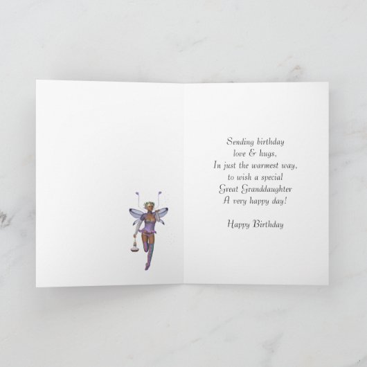 Groot - de Kaart van de Verjaardag van de (Binnen)