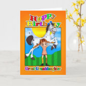 Groot - de Kaart van de Verjaardag van de (Gele Bloem)