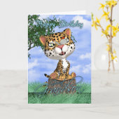 Groot - de Kaart van de Verjaardag van de (Gele Bloem)