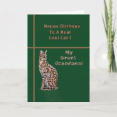 Groot - de Kaart van de Verjaardag van de (Voorkant)