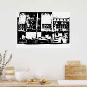 Groot - de Veldlijn van de Veldlijn met Subbie WRX Poster (Keuken)