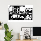 Groot - de Veldlijn van de Veldlijn met Subbie WRX Poster (Thuiskantoor)