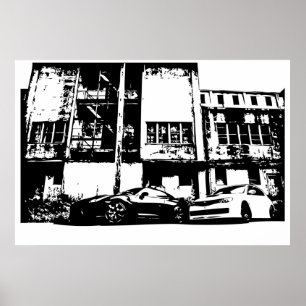 Groot - de Veldlijn van de Veldlijn met Subbie WRX Poster