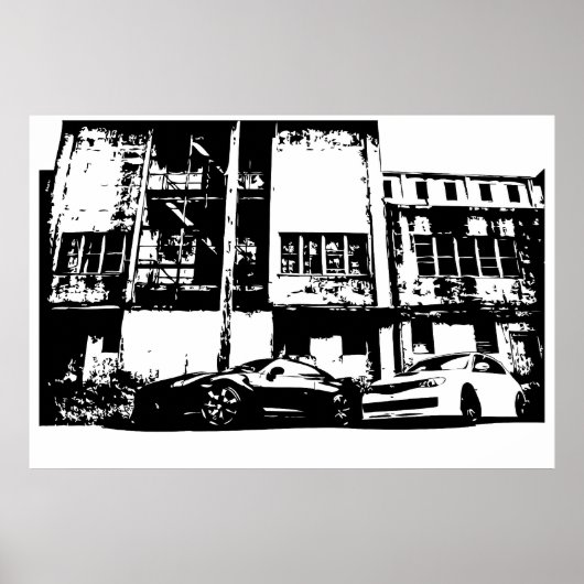 Groot - de Veldlijn van de Veldlijn met Subbie WRX Poster (Voorkant)