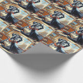 groot Deen schilderij Cadeaupapier (Hoek)