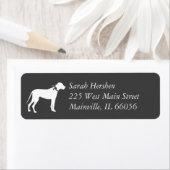 Groot Deens Baby shower Etiket (Insitu)