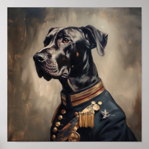 Groot Deens Napoleon kostuum Poster