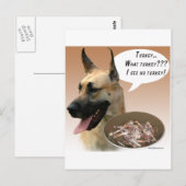 Groot-Deens Turkije Briefkaart (Voorkant / Achterkant)