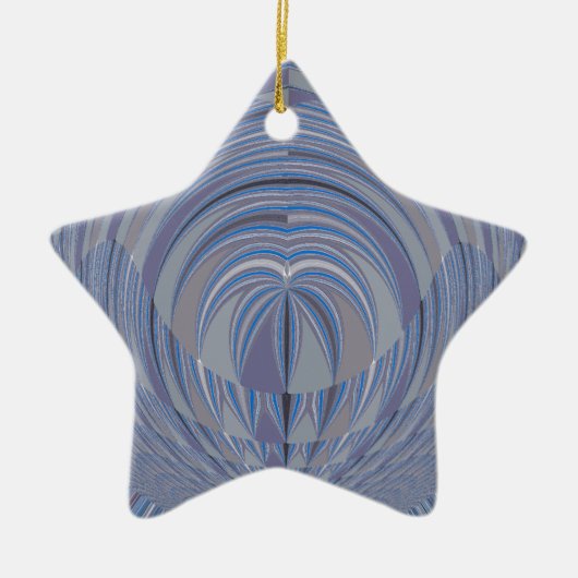 Groot design zonder hart keramisch ornament (Voorkant)