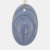 Groot design zonder hart keramisch ornament (Links)