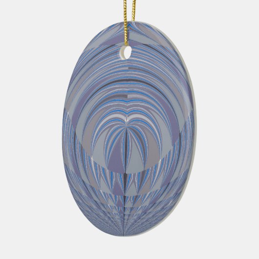 Groot design zonder hart keramisch ornament (Links)