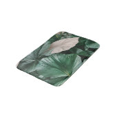 Groot donkerblad badmat (Gekanteld)