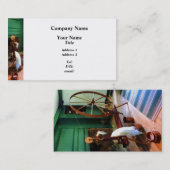 Groot draaiend wiel visitekaartje (Voorkant / Achterkant)