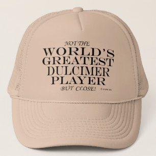 Groot Dulcimer Player Sluiten Trucker Pet