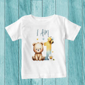 Groot een Beer knuffel T-shirt