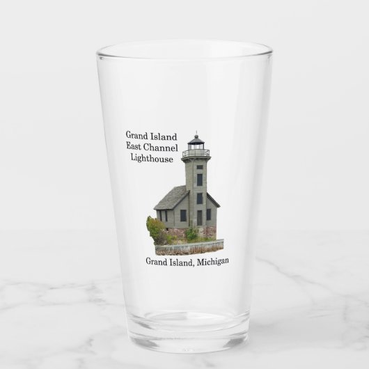 Groot-eilandengroep Oost-Kanaalvuurtoren Glas (Voorkant)