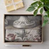 Groot Elegant Bloem Meubel Decoupage Tissuepapier (Geschenk)