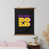 Groot en Gedurfd Hangend Wandkleed (Slaapkamer)
