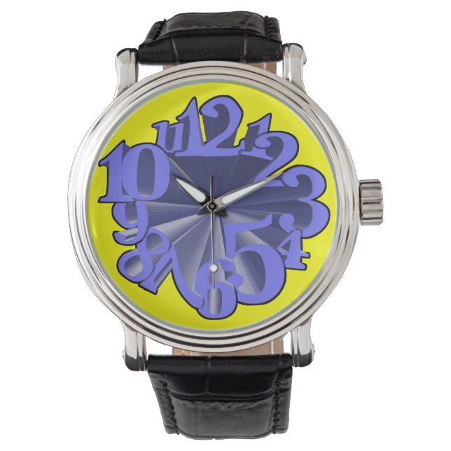 Groot en Groovy 3 Horloge (Voorkant)