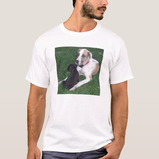 Groot en klein t-shirt (Voorkant)