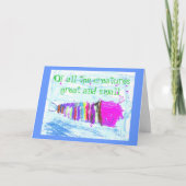 Groot en Kleine schepselen Kaart (Voorkant)