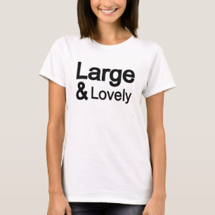 Groot en lomp shirt