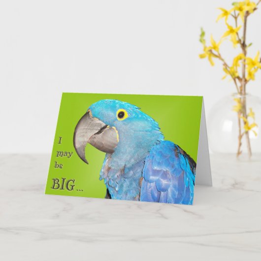 Groot en Loveable Kaart (Gele Bloem)