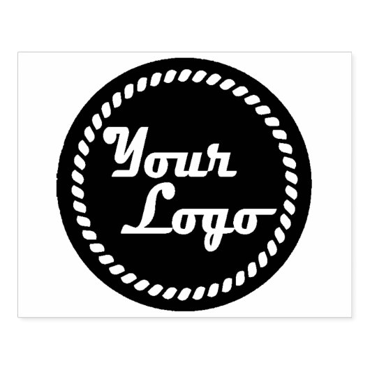 Groot en vet oogverblindend rubberstempel (Afrduk)