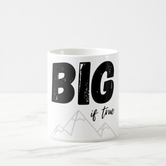 Groot en waar koffiemok (Center)