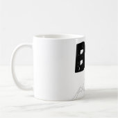 Groot en waar koffiemok (Links)