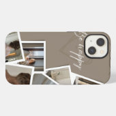 groot en wit iPhone hoesje (Achterkant horizontaal)
