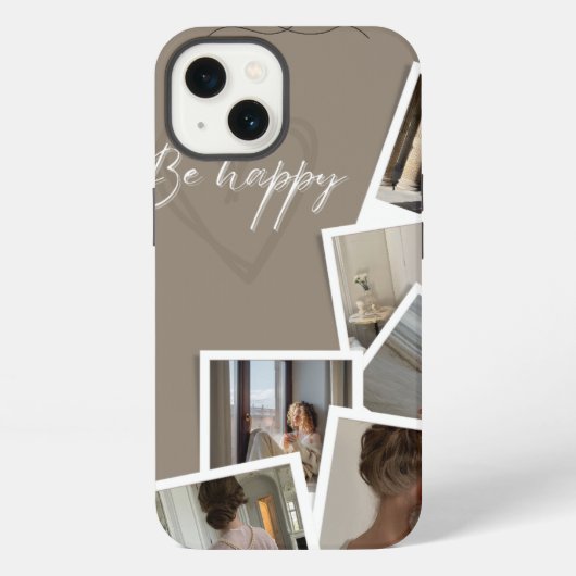 groot en wit iPhone hoesje (Achterkant)