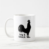 Groot en Zwart Koffiemok (Links)