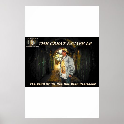 GROOT ESCAPE-POSTER POSTER (Voorkant)