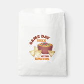Groot Football spel Tailgate Party Chips Cheese Di Bedankzakje (Voorkant)