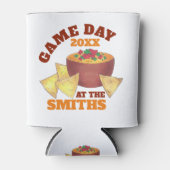 Groot Football spel Tailgate Party Chips Cheese Di Blikjeskoeler (Voorkant)